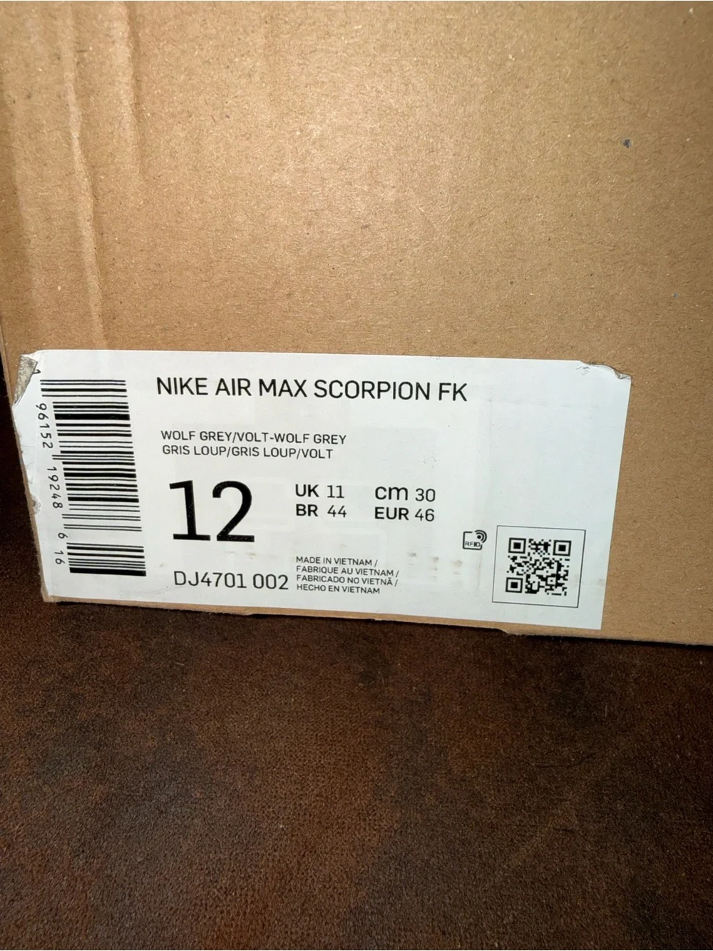 Nike mens Grey and Black Sneakers with Neon Yellow Accents